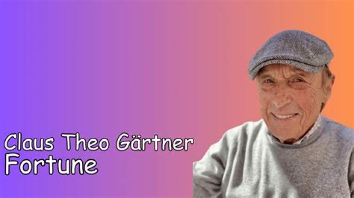 Claus Theo Gärtner Fortune