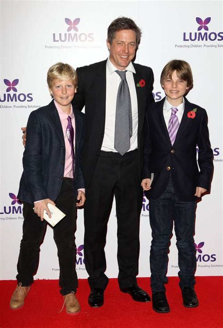 Hugh Grant Et Ses Enfants