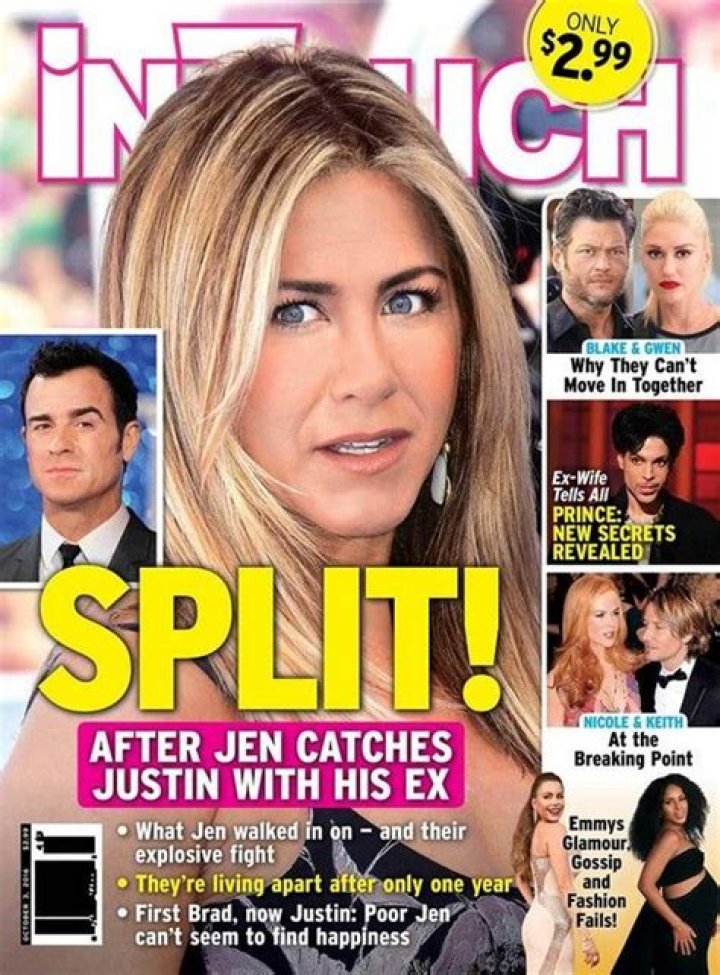 Justin Theroux Caught With Heidi Bivens: Devastated Jennifer Aniston Consoles Brad Pitt After Split From Angelina Jolie?