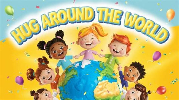 Meet the girl giving "heart hugs" around the world