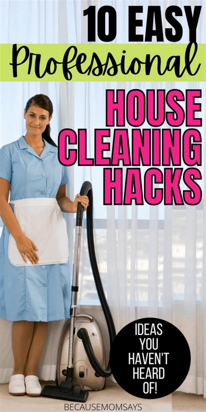 Useful Professional Cleaning Hacks